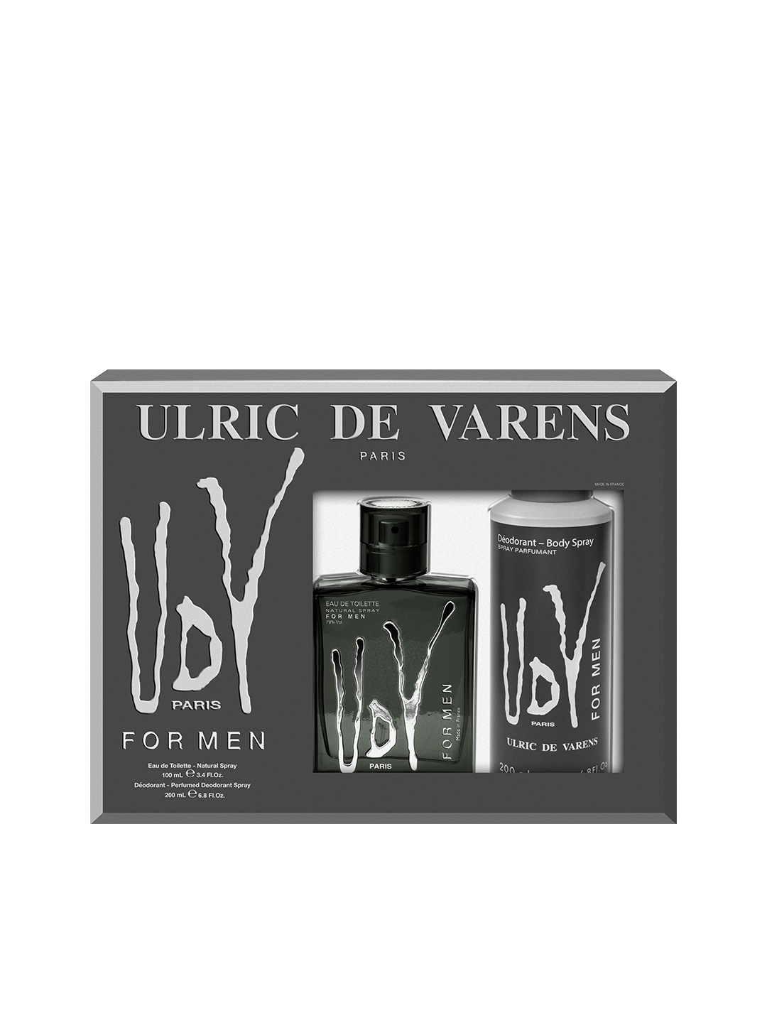 

ULRIC DE VARENS Men Coff Gift Set (100 ml + 200 ml), Blue