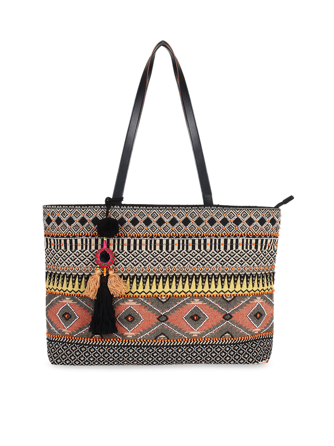 

Anekaant Multicoloured Embellished Shoulder Bag, Multi