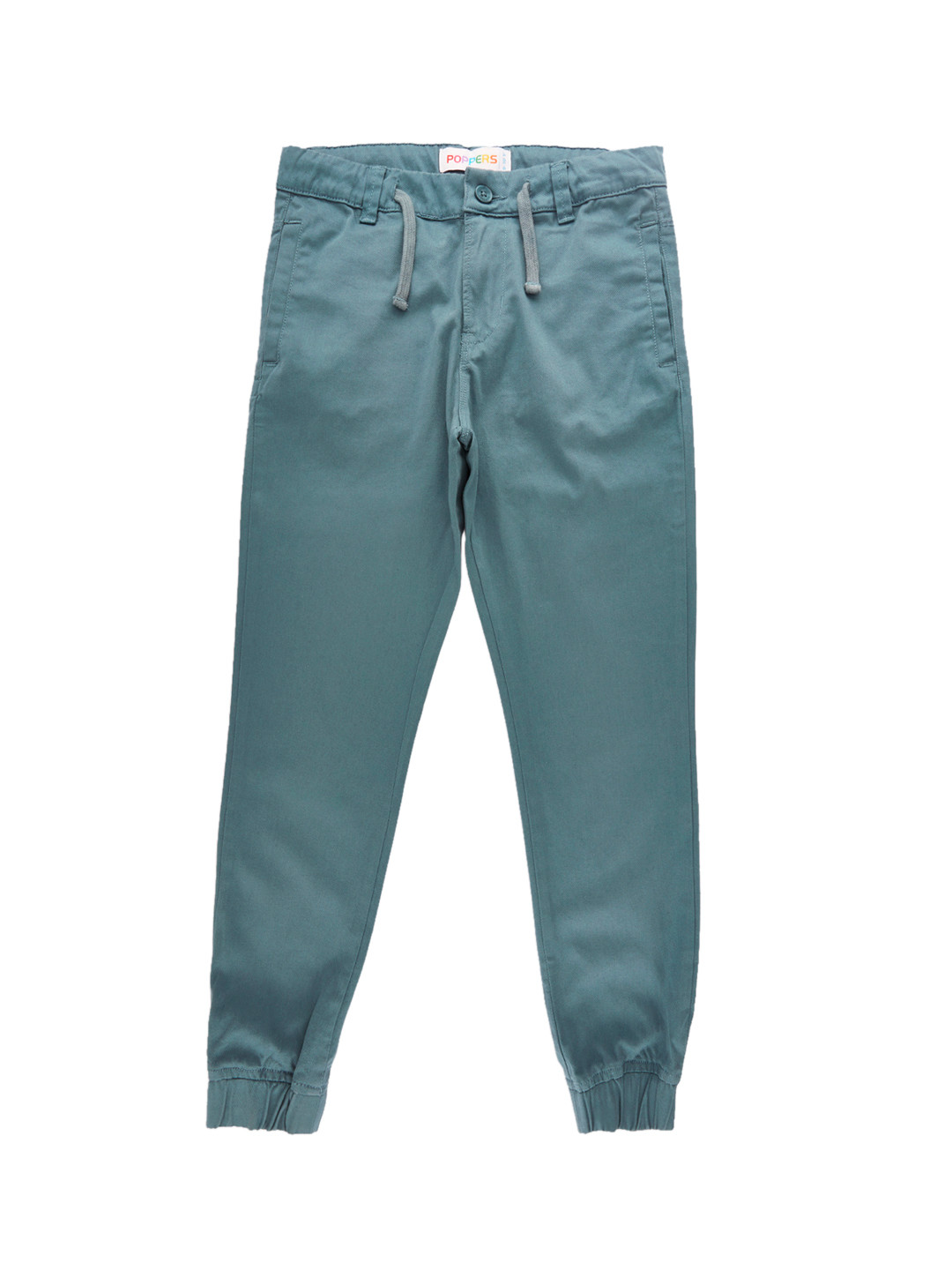 

POPPERS by Pantaloons Boys Blue Regular Fit Solid Joggers