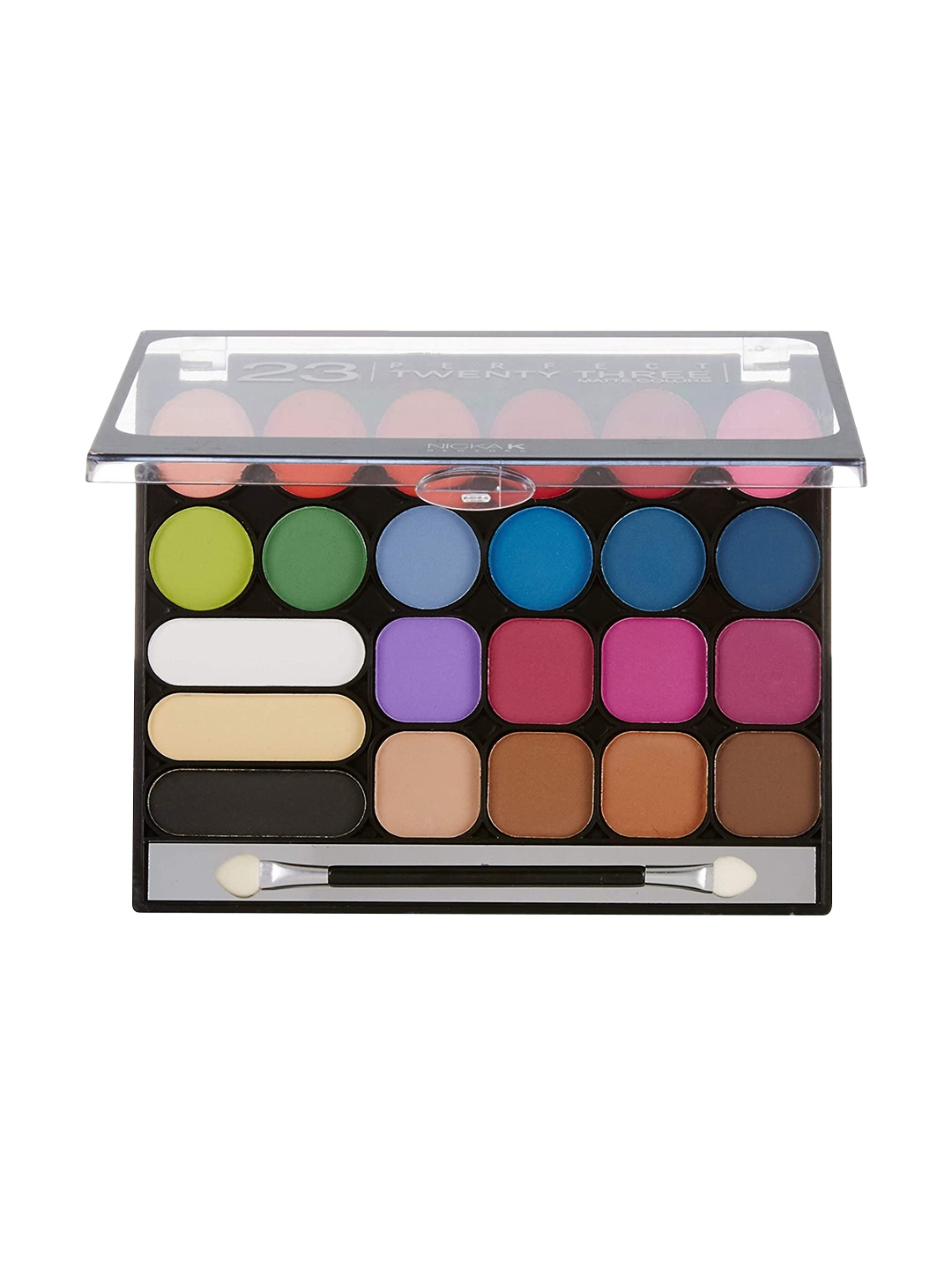 

Nicka K Newyork Perfect Twenty Three Matte Colors Eyeshadow Palette - 34.2g, Multi