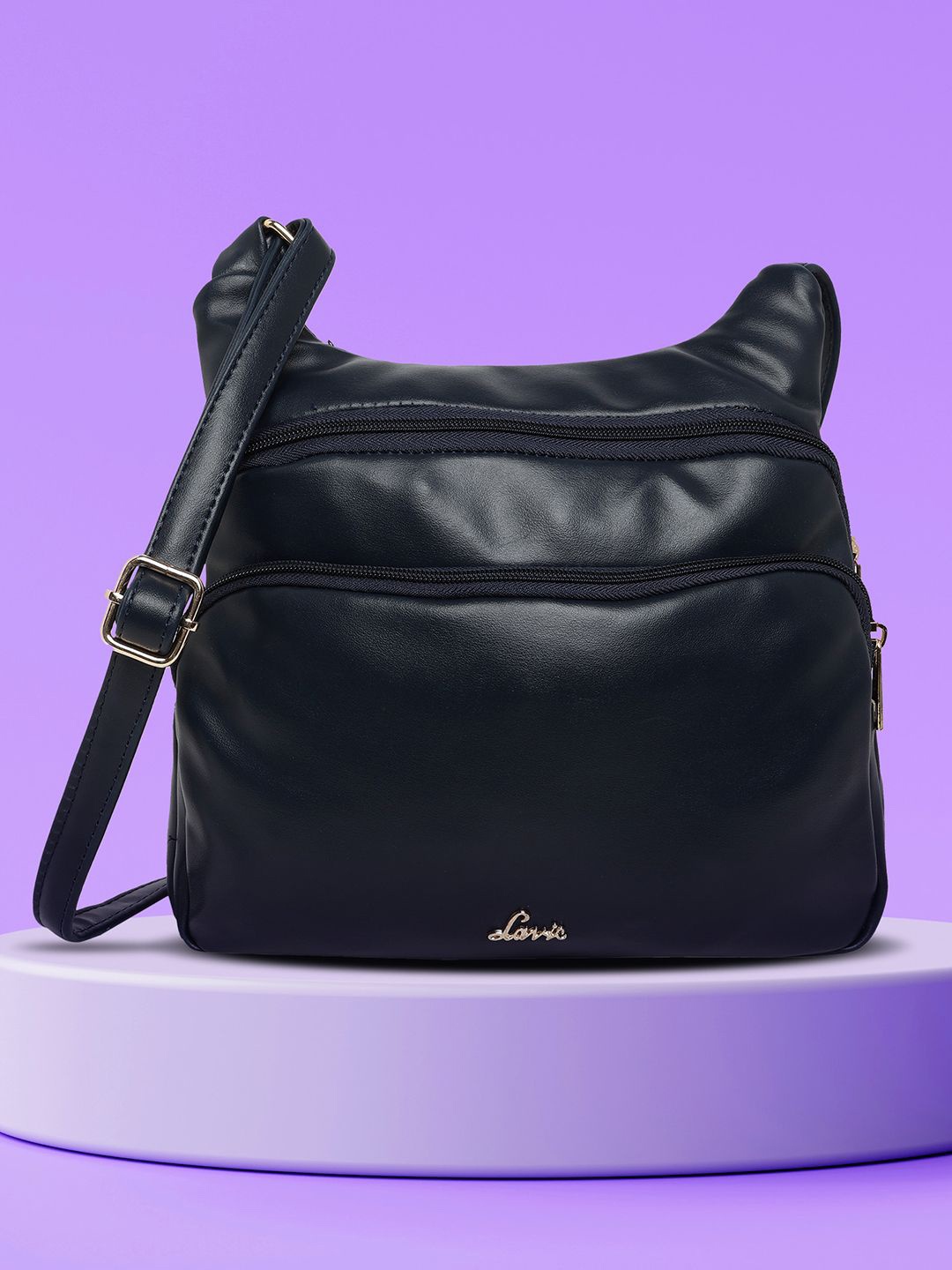 

Lavie Cetan Csb Women Navy Blue Vertical Sling Bag