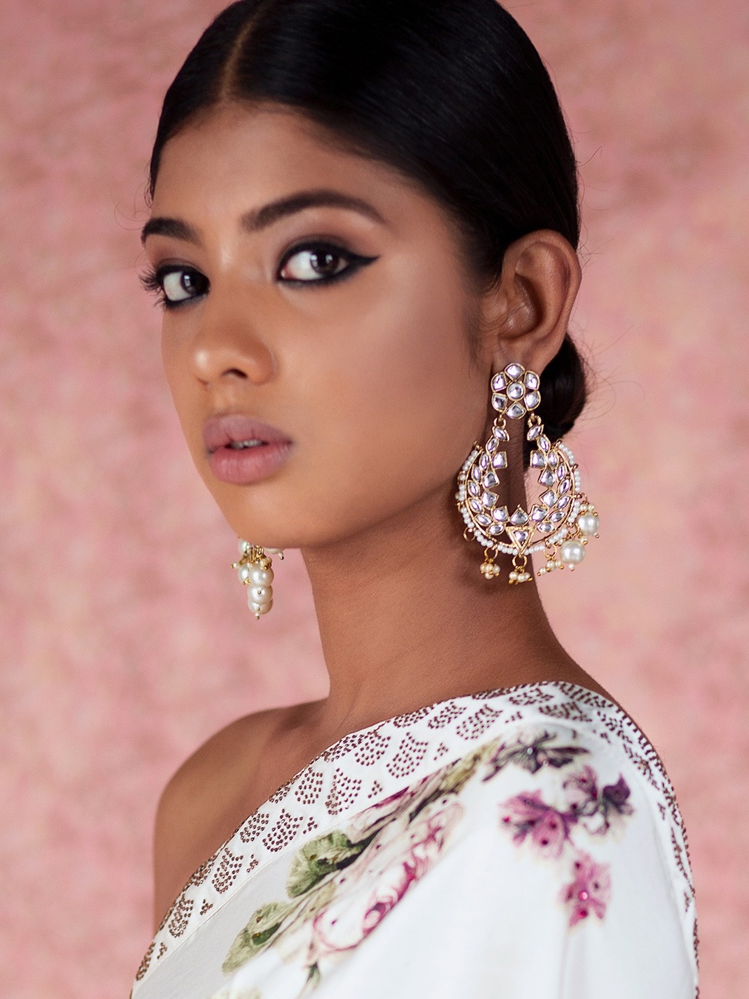 

Fida Gold-Toned Contemporary Drop Earrings