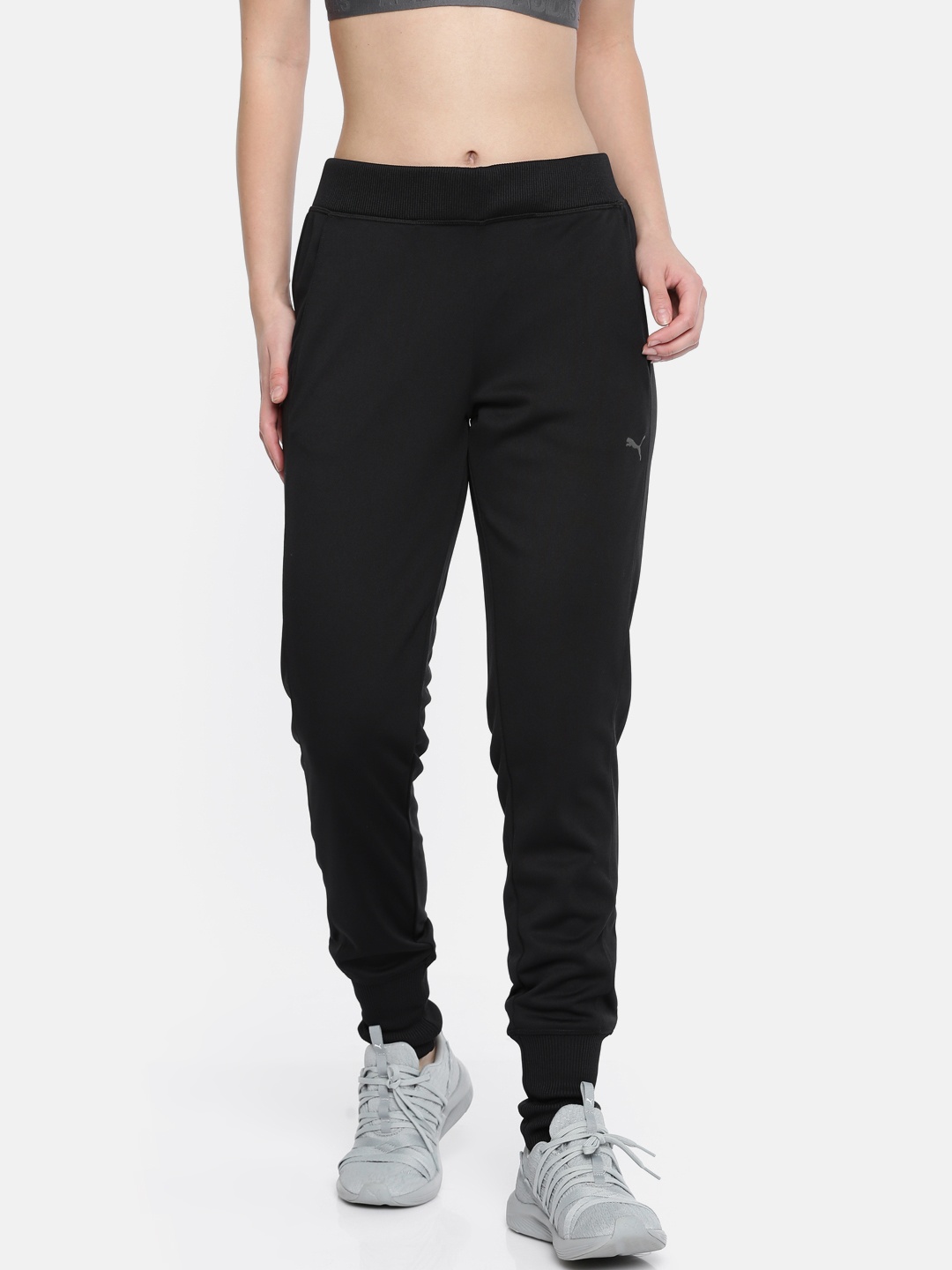 

Puma Women Black Solid Explosive Warm up Joggers