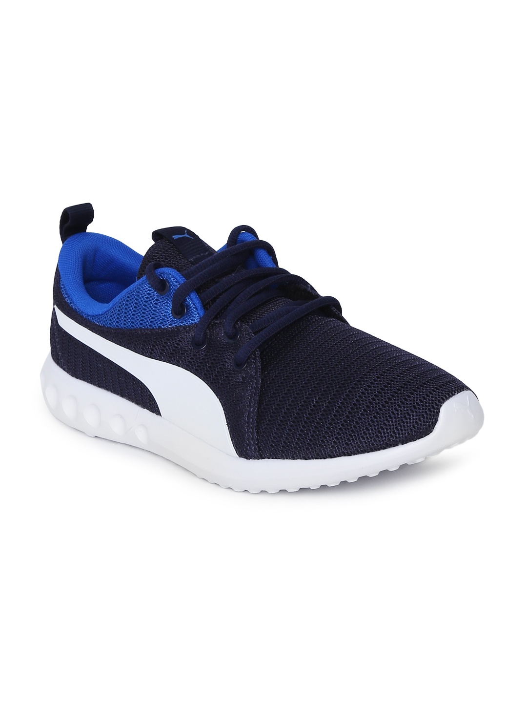 

Puma Unisex Navy Blue & White Carson 2 Jr Sneakers