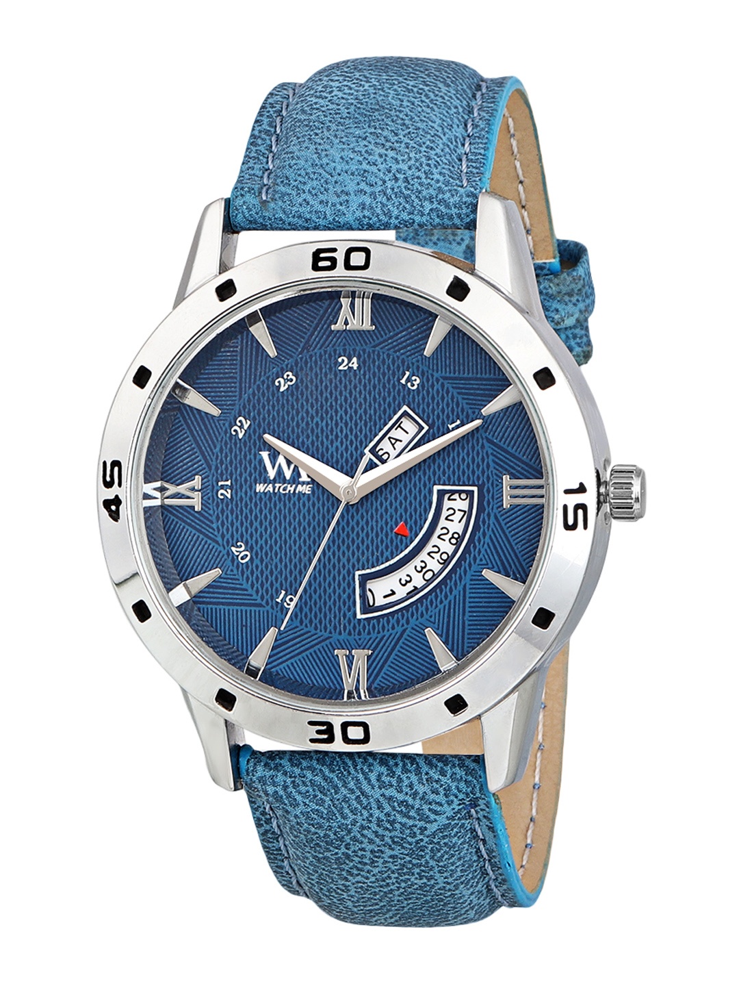 

WM Men Blue Analogue Leather Watch DDWM-046