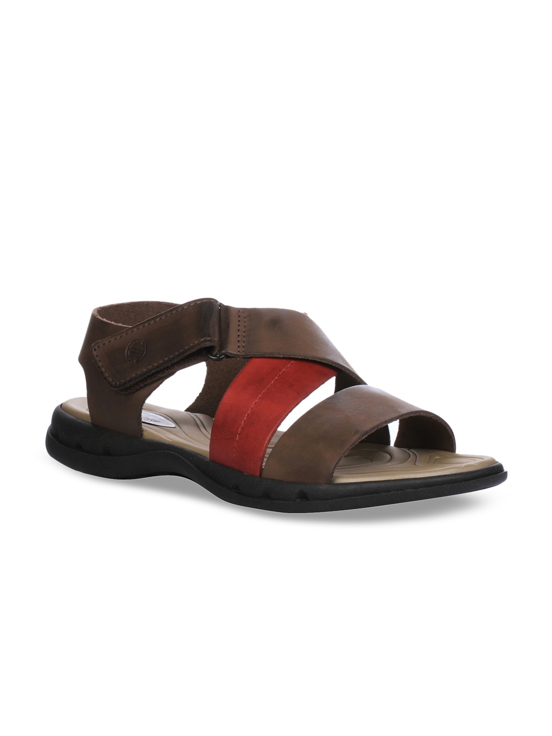 

Healers Men Brown Leather Comfort Sandals