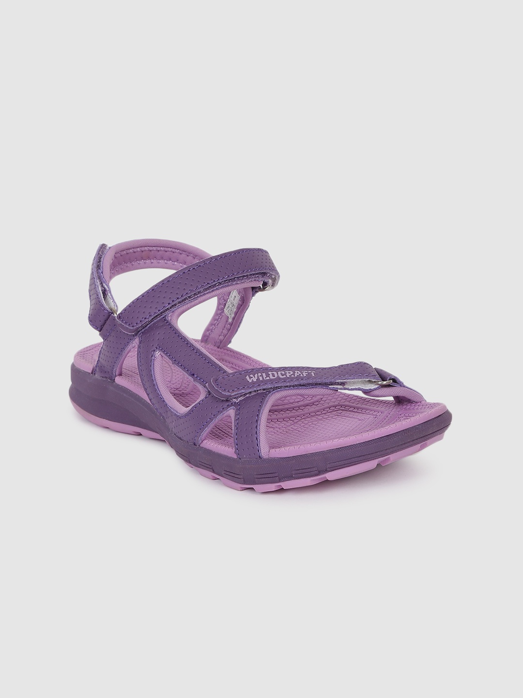 

Wildcraft Women Purple Solid Denali_2.0 Open Toe Flats