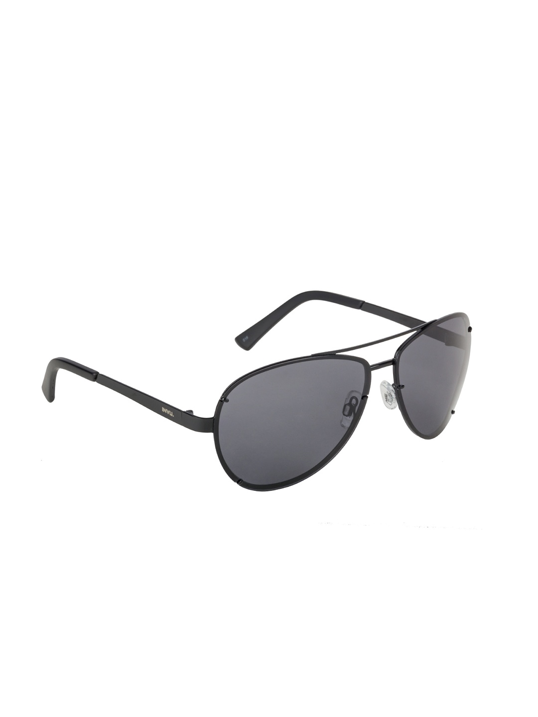 

INVU Men Round Sunglasses B1612B, Grey