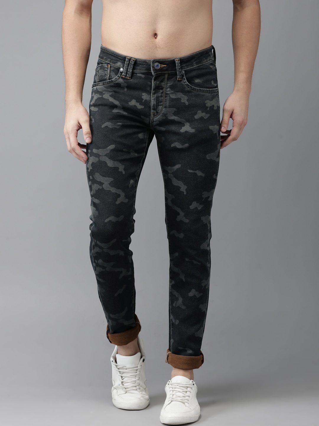 

Flying Machine Men Blue Skinny Fit Jeans
