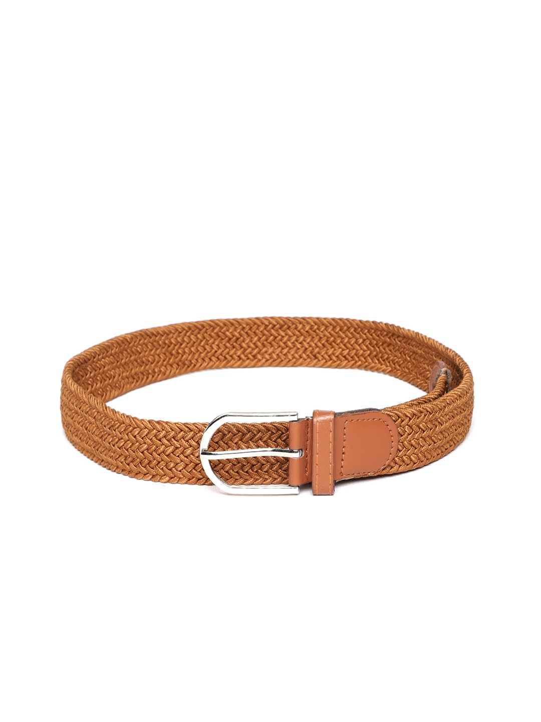 

Blueberry Men Brown Braided Belt
