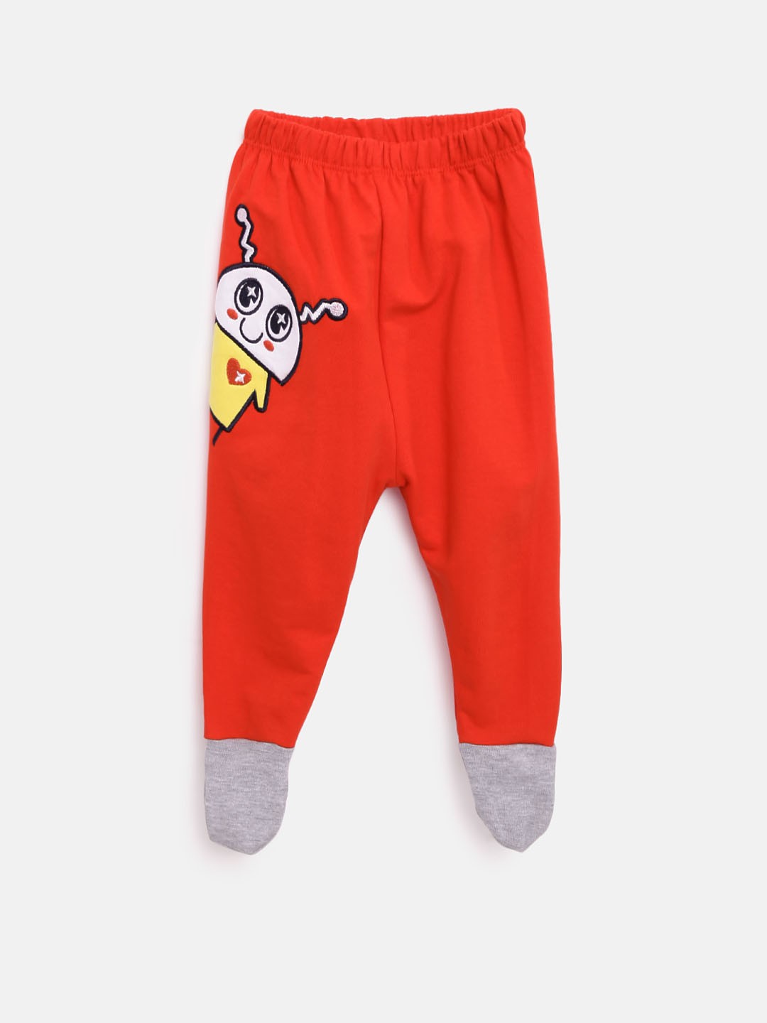 

MeeMee Boys Red Printed Leggings