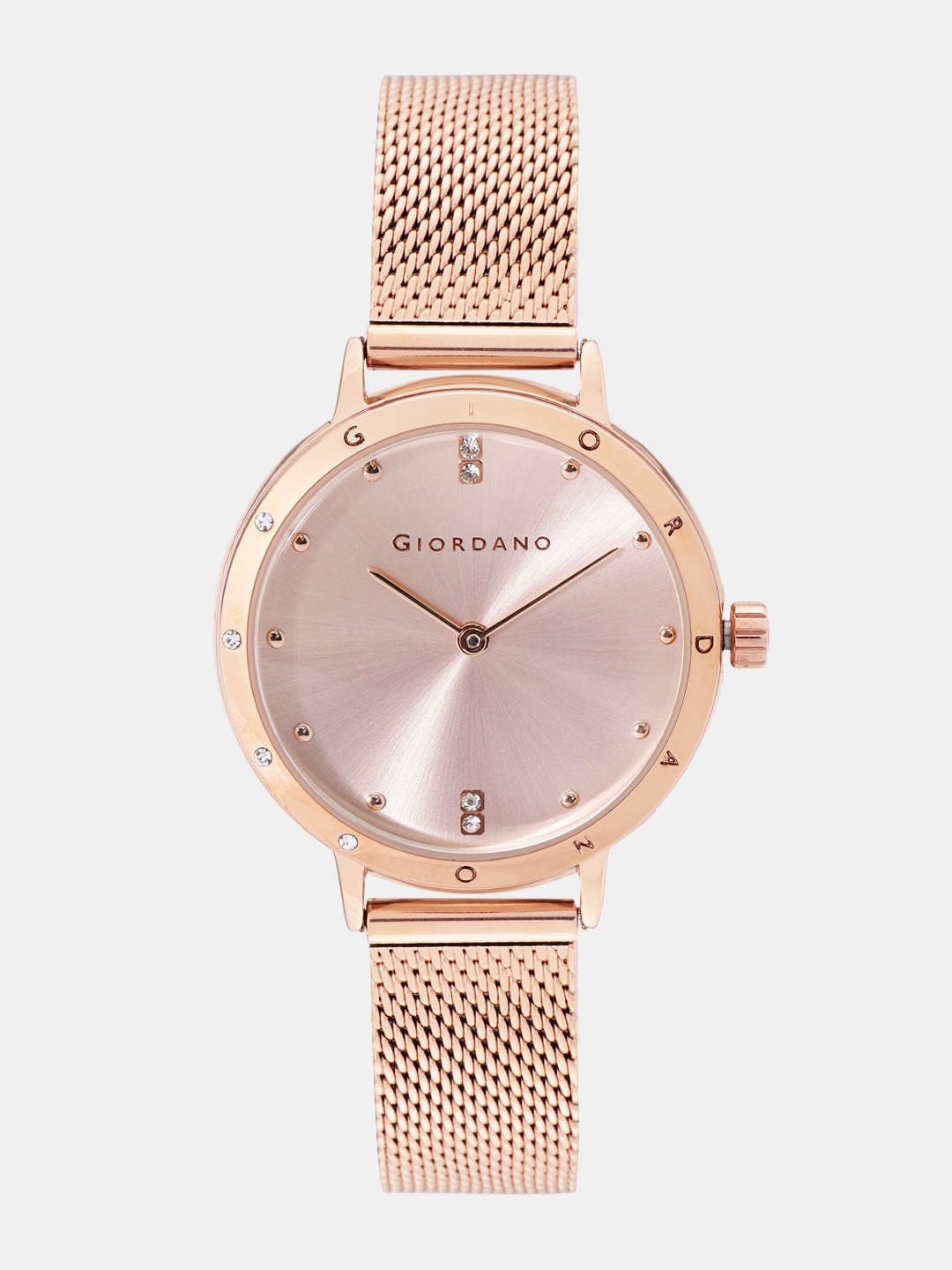 

GIORDANO Women Rose Gold Analogue Watch