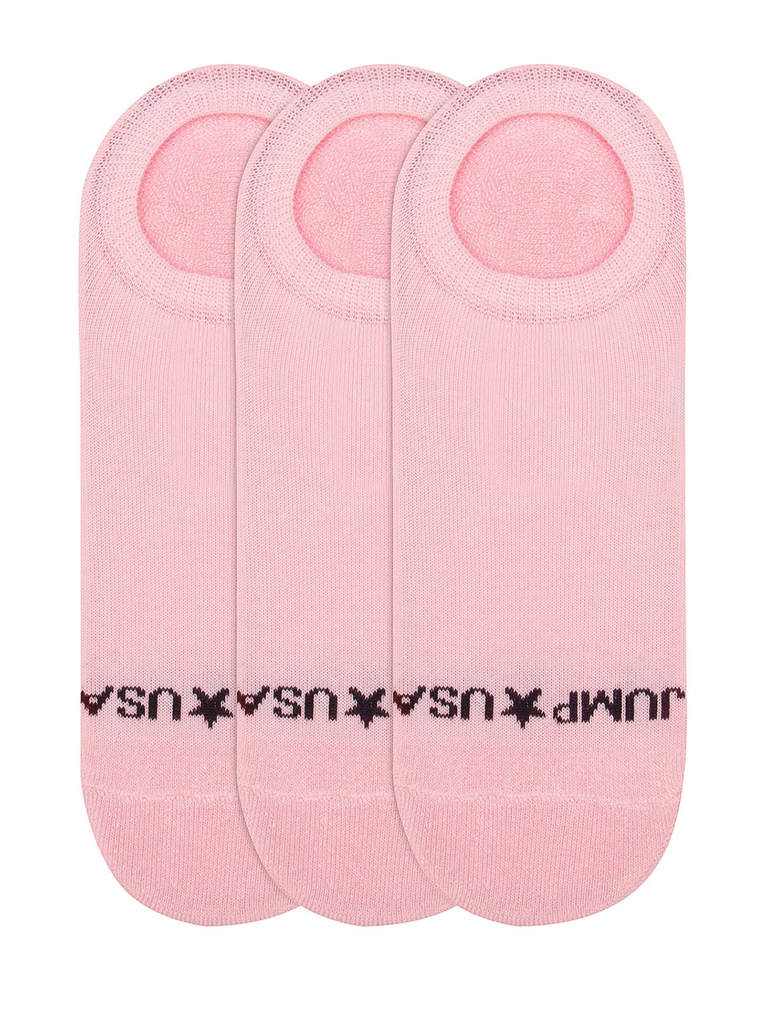 

JUMP USA Women Pack of 3 Pink Shoeliners