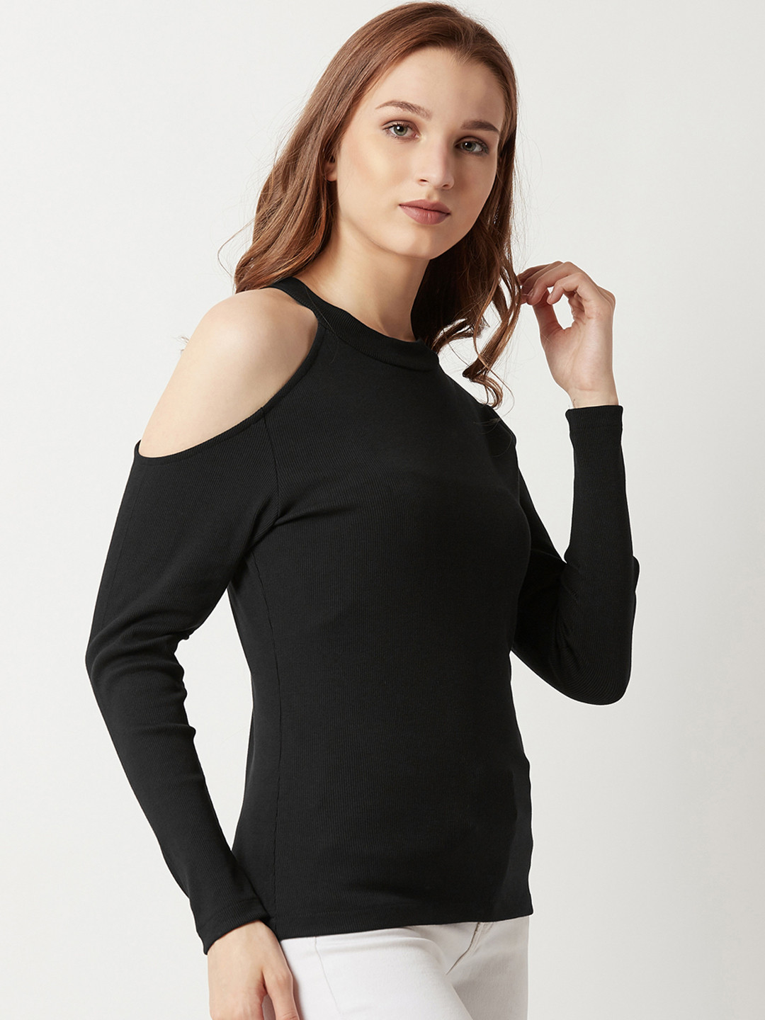

Miss Chase Women Black Solid Top