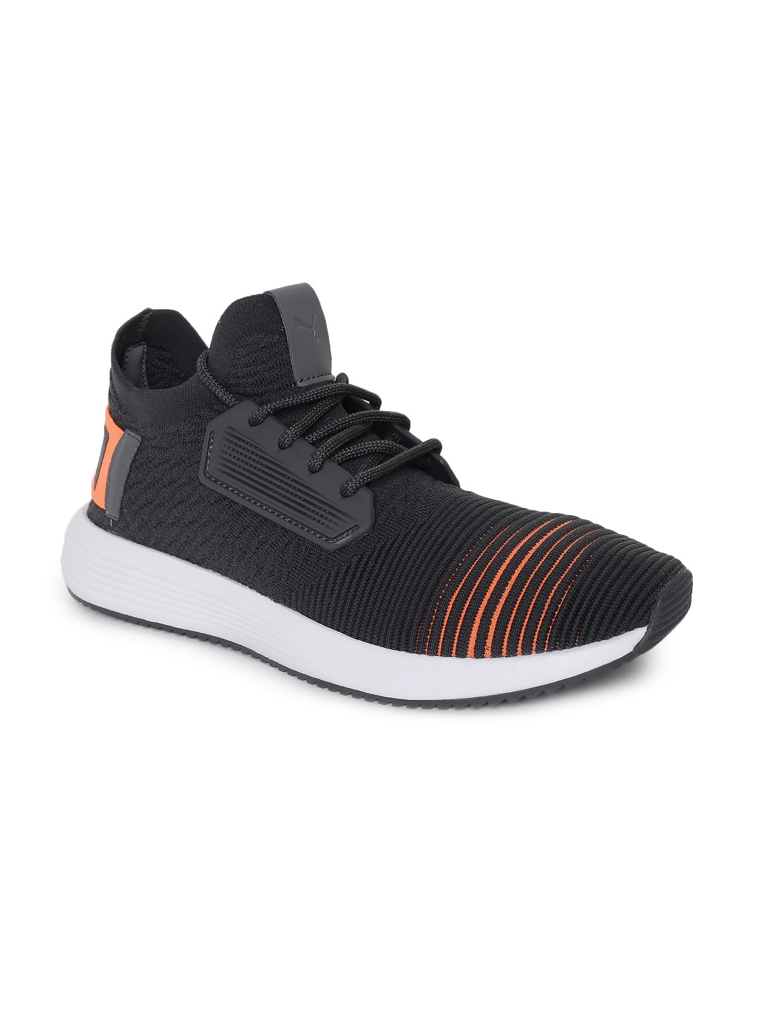 

Puma Unisex Grey & Orange Uprise Color Shift Sneakers