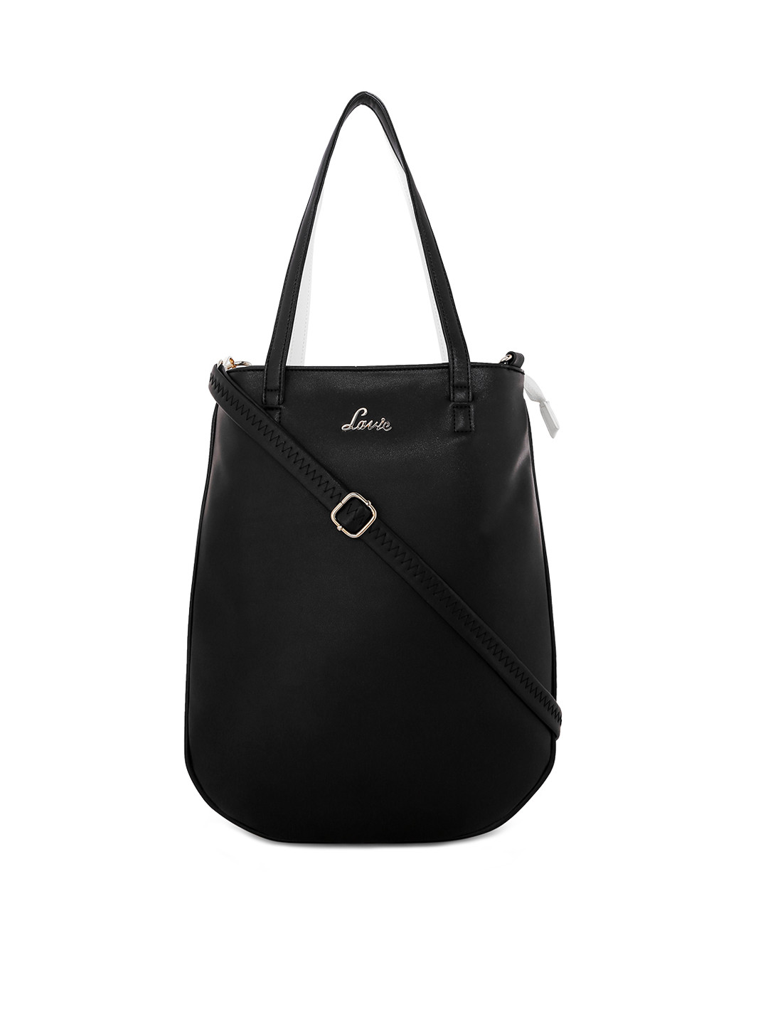 

Lavie Black Solid Shoulder Bag
