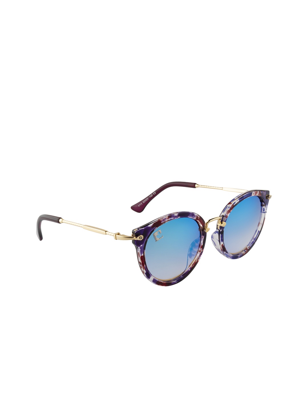 

Clark N Palmer Women Oval Sunglasses CNP-4113-C2, Blue