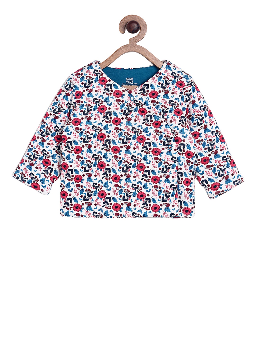 

MINI KLUB Girls Multicoloured Printed Sweatshirt, Multi
