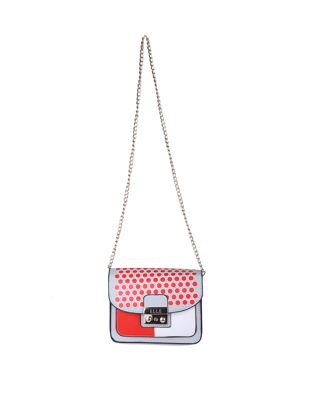 

ELLE White & Red Printed Sling Bag