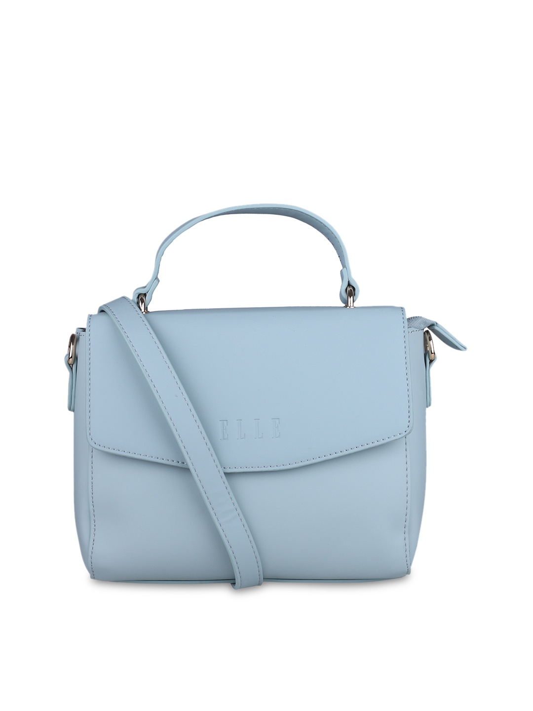 

ELLE Blue Solid Sling Bag