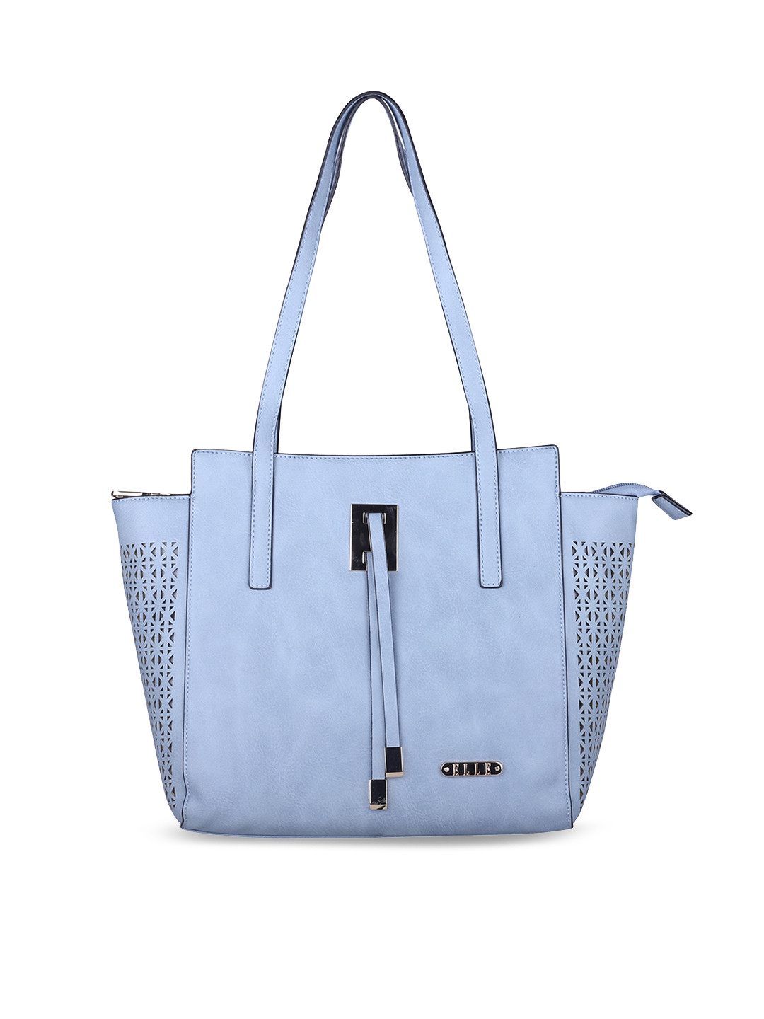 

ELLE Blue Solid Shoulder Bag