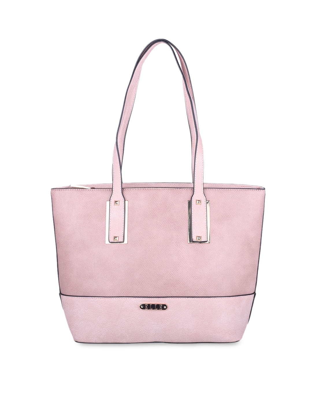 

ELLE Pink Solid Shoulder Bag