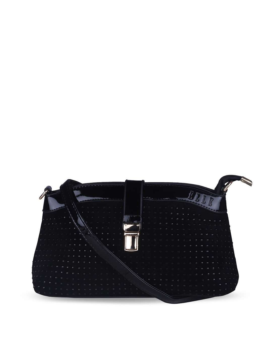 

ELLE Black Embellished Sling Bag