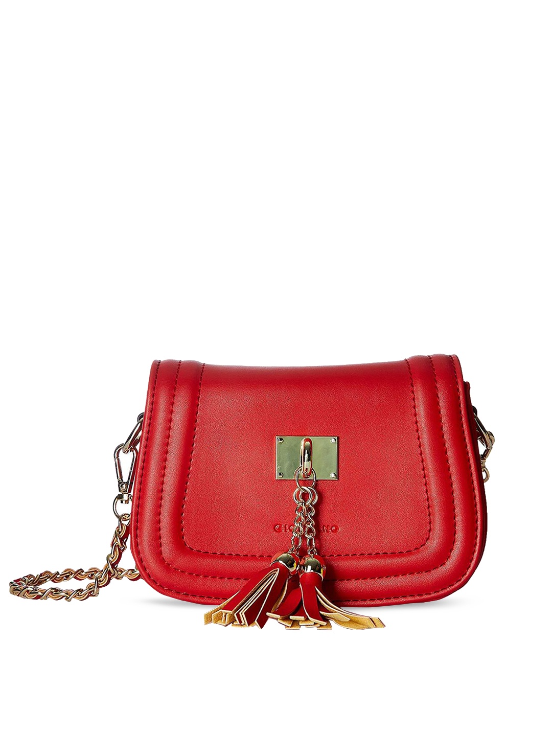 

GIORDANO Red Solid Sling Bag