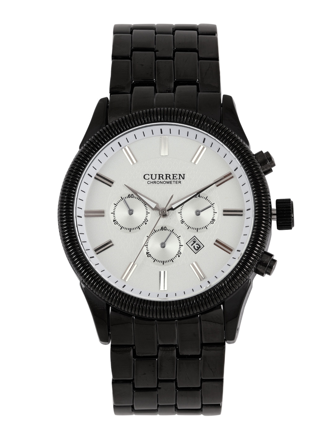 

Curren Men Off-White Analogue Watch 8058WBK