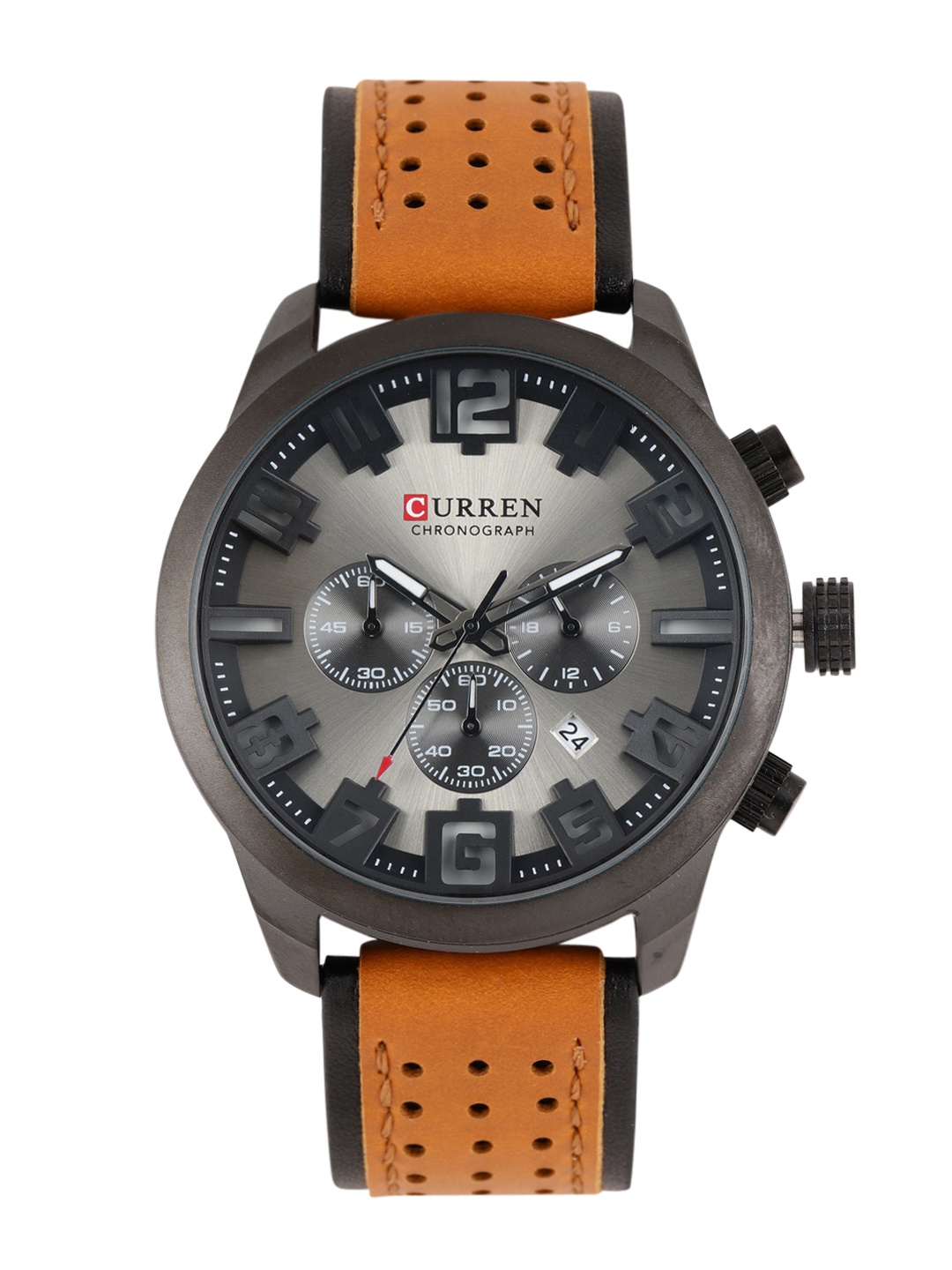 

Curren Men Grey Analogue Watch 8289