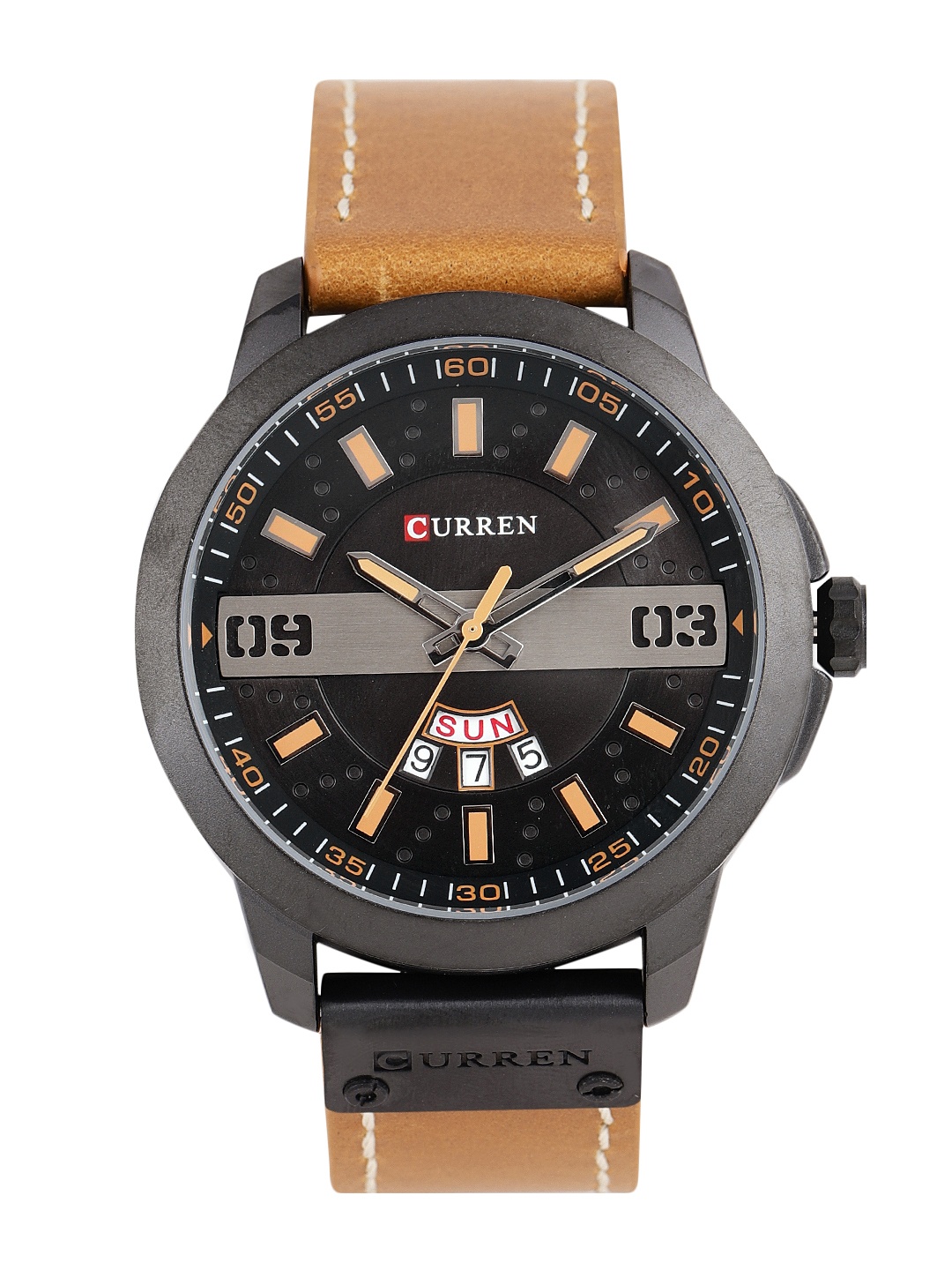 

Curren Men Brown Analogue Watch 8286OR
