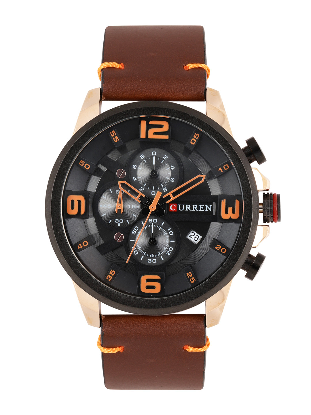 

Curren Men Black Analogue Watch 8288BR