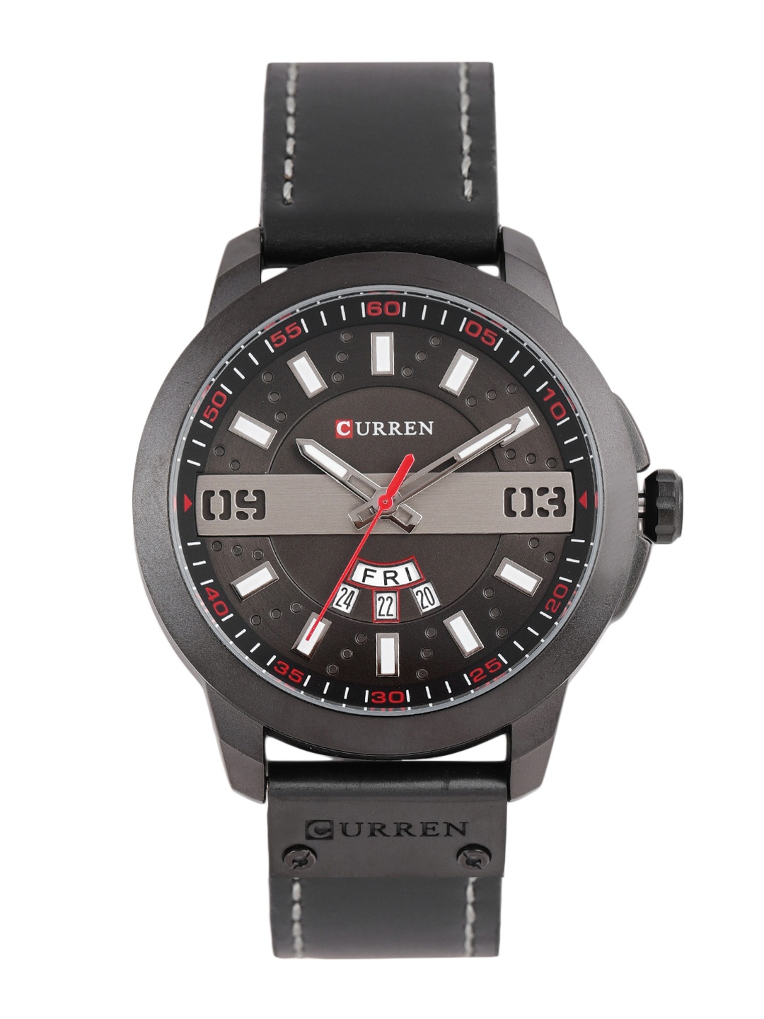 

Curren Men Black Analogue Watch 8286GY