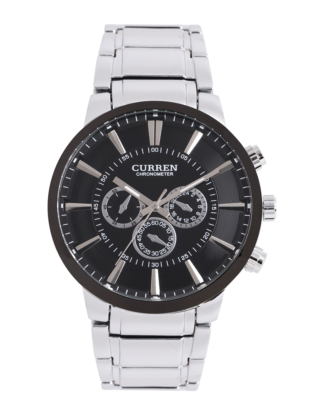 

Curren Men Black Analogue Watch 8001ABK