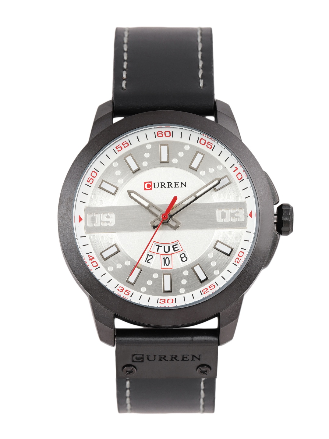 

Curren Men White Analogue Watch 8286BK