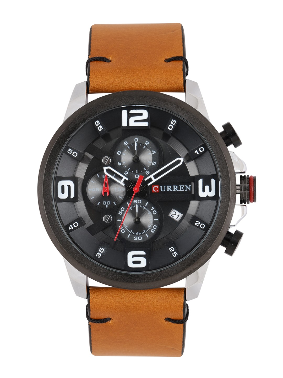 

Curren Men Black Analogue Watch 8288TAN