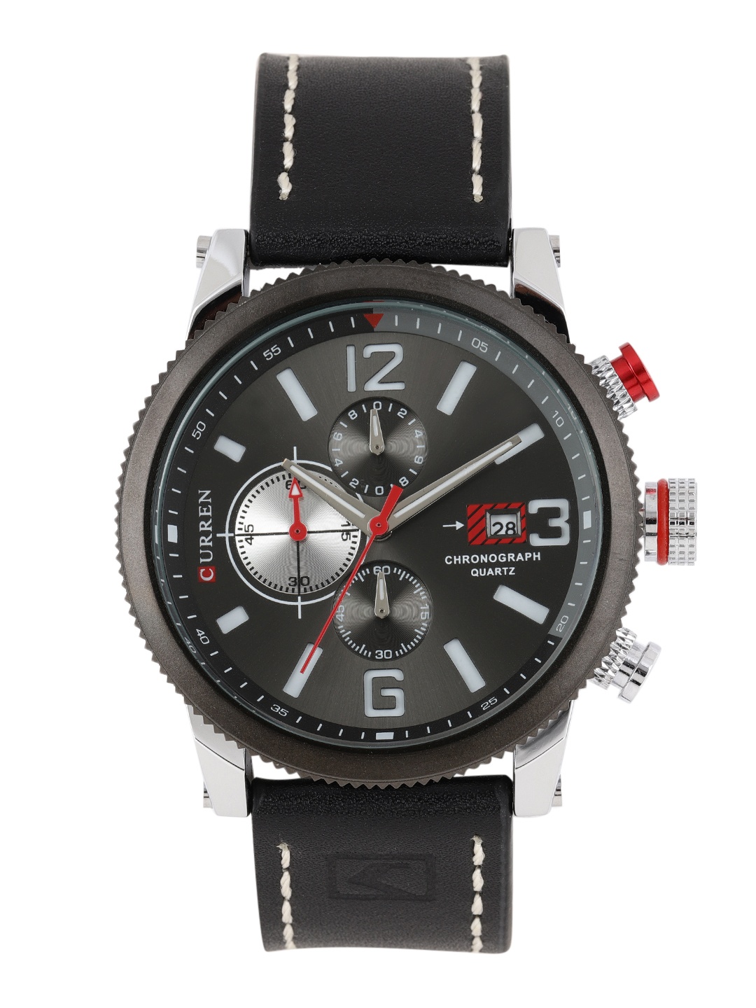 

Curren Men Grey Analogue Watch 8281BK