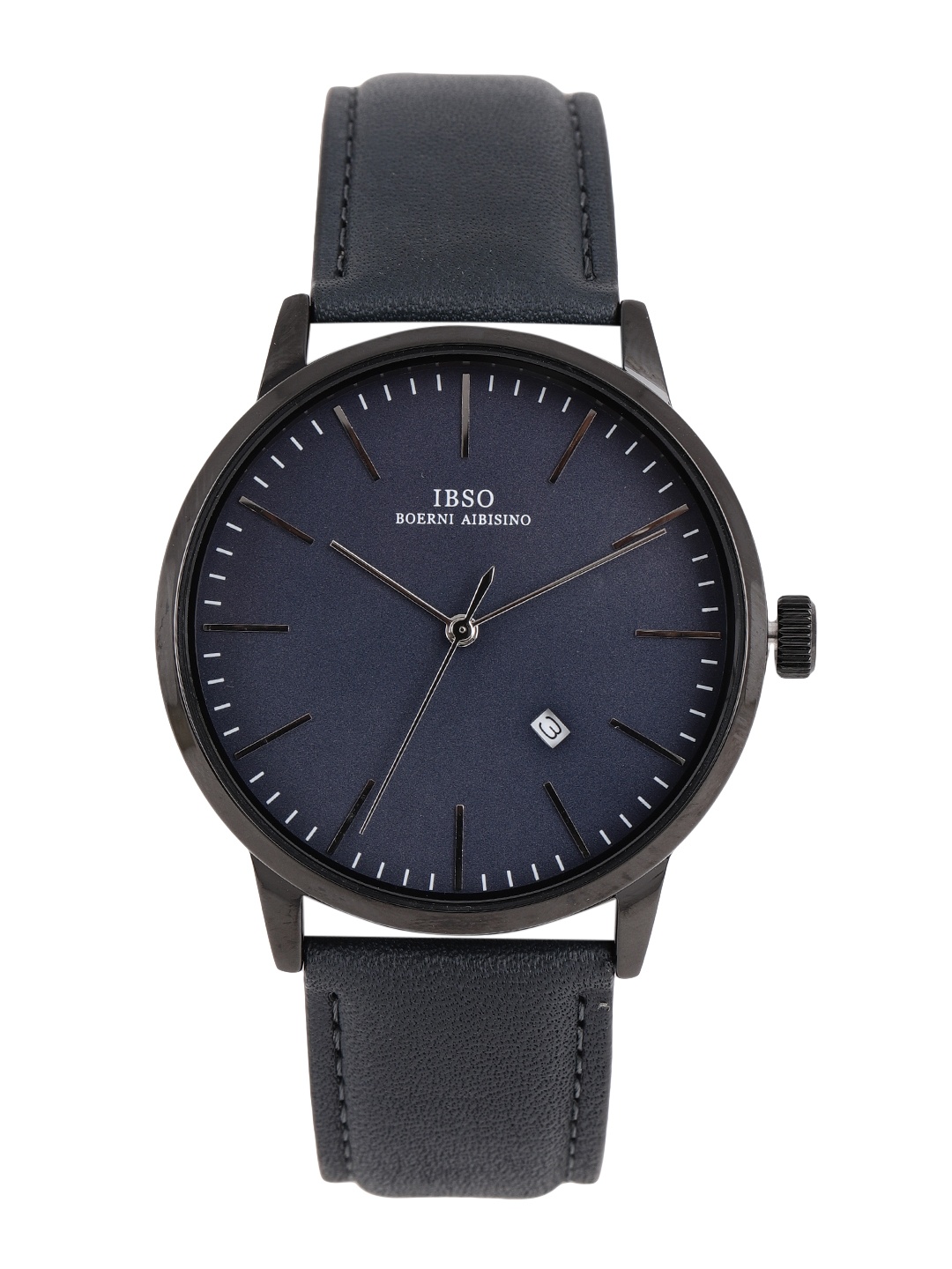 

IBSO Men Navy Blue Analogue Watch S8616GBL