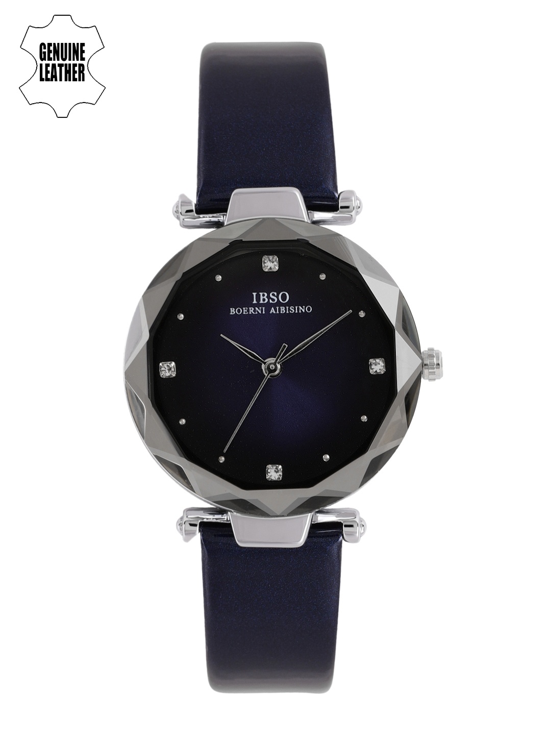 

IBSO Women Blue Embellished Analogue Watch S8292LBL