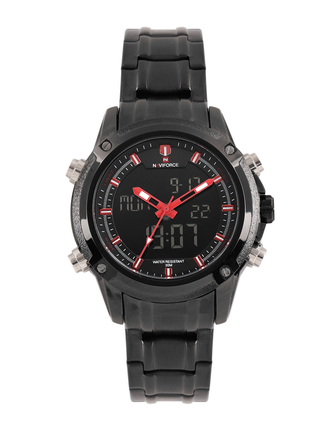 

Naviforce Men Black Analogue Watch NF9050BBR