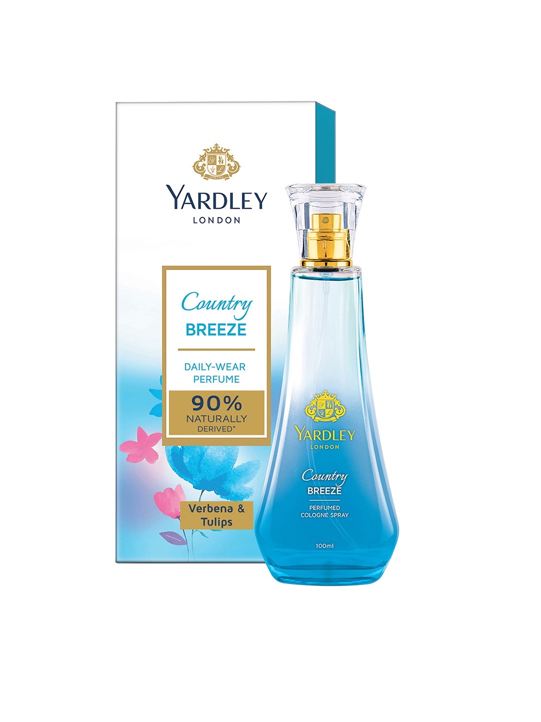 

YARDLEY LONDON Women Country Breeze Daily Wear Perfume 100ml, Blue