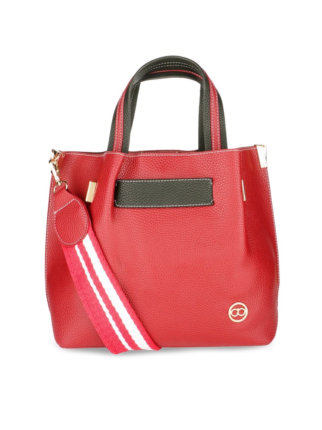 

GIO COLLECTION Red Solid Shoulder Bag