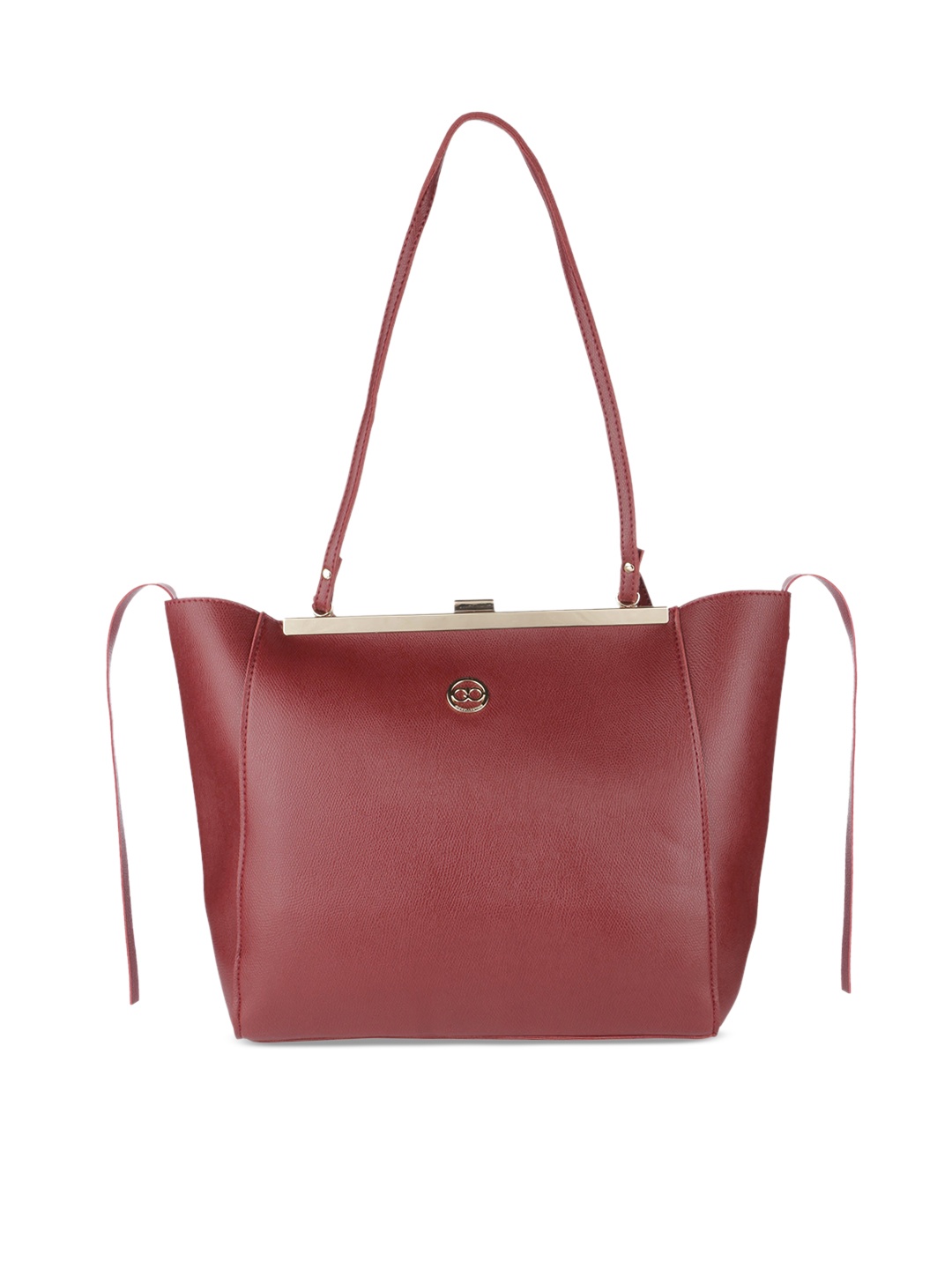 

GIO COLLECTION Maroon Solid Shoulder Bag