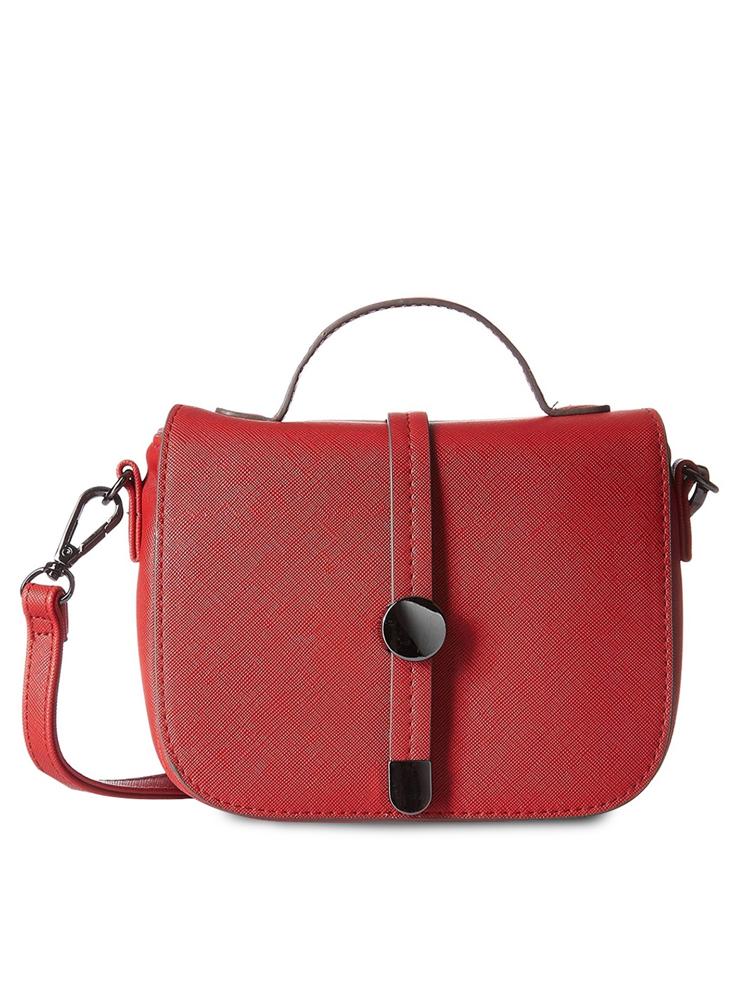 

GIO COLLECTION Red Solid Sling Bag