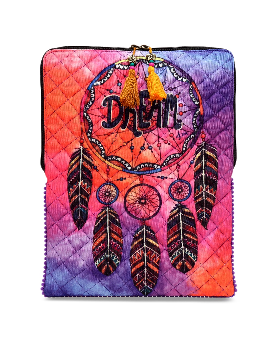 

The House of Tara Unisex Multicoloured Printed Laptop Sleeve, Multi