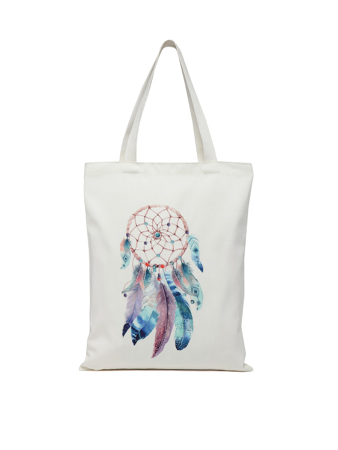 

The House of Tara White Printed Tote Bag