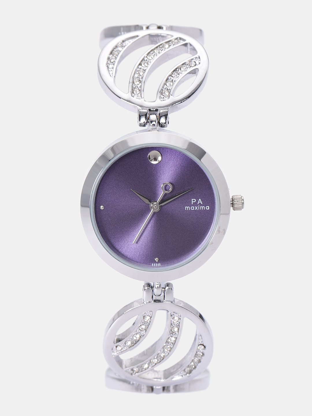 

maxima Women Purple Analogue Watch O-44940BMLI