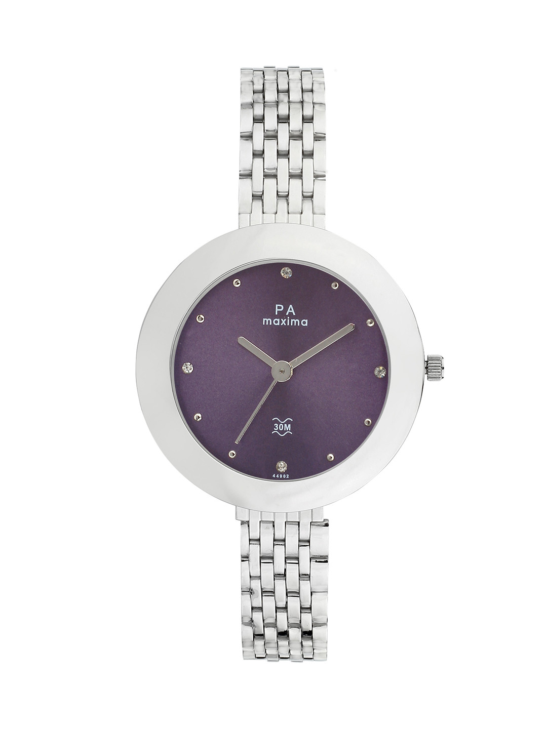 

maxima Women Purple Analogue Watch O-44902CMLI