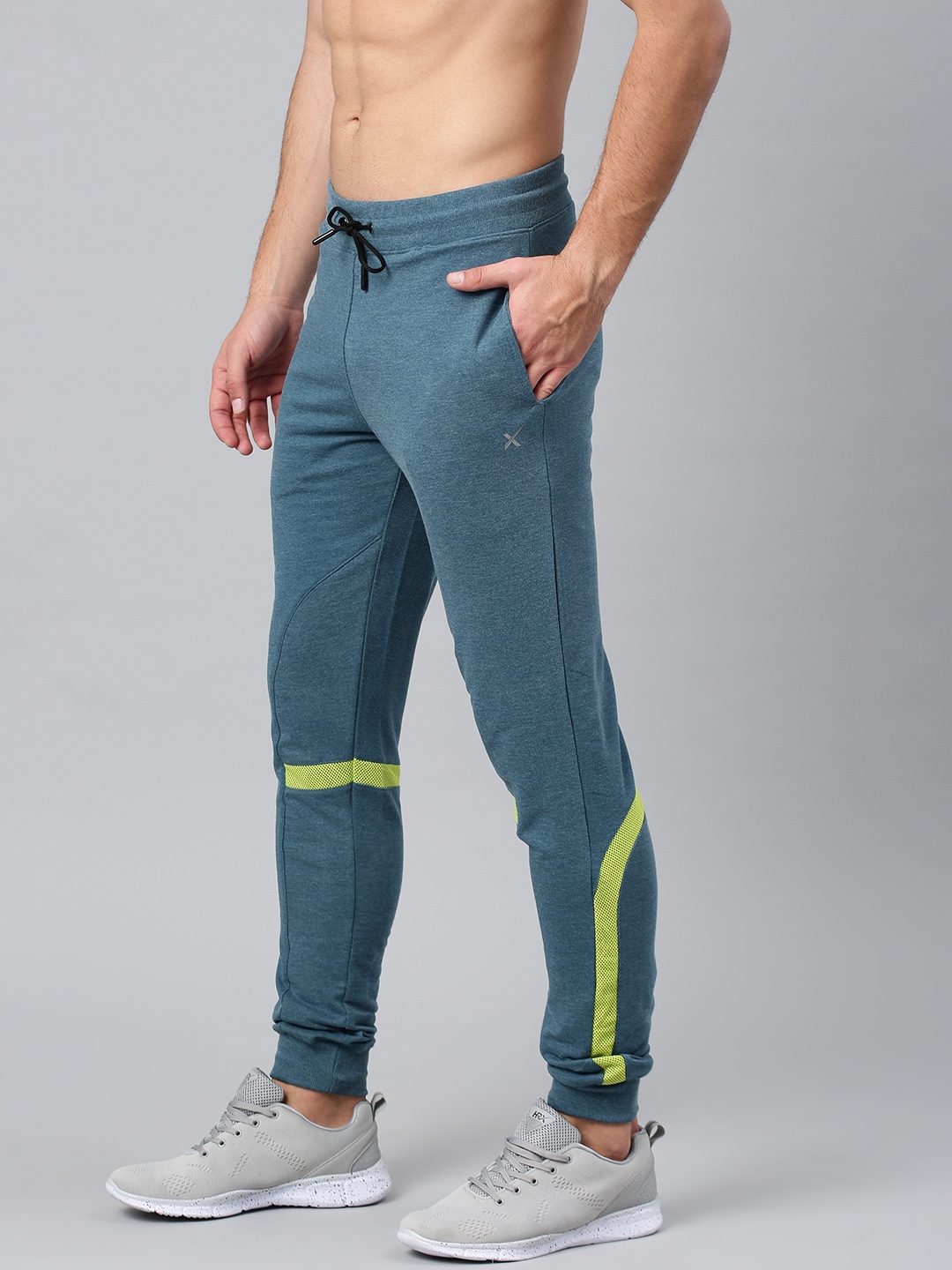 

HRX by Hrithik Roshan Men Teal Green Athleisure Joggers