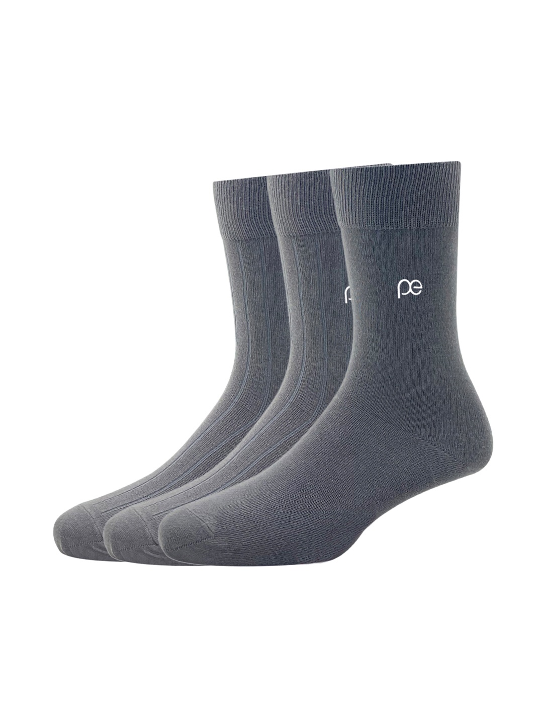 

Peter England Men Pack of 3 Assorted Calf-Length Socks